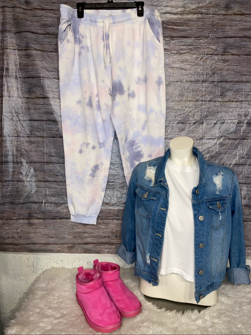 Maurice's Tie Dye Sweatpants Joggers With Pockets